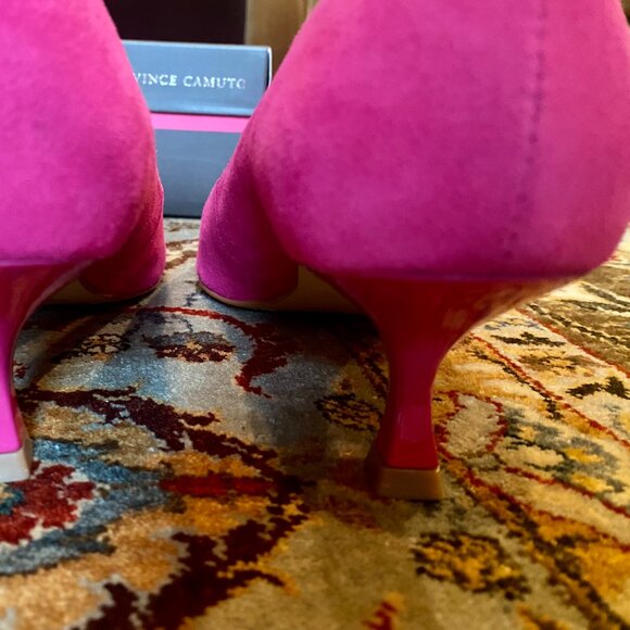 Vince Camuto Margie Pump Mulberry Pink Size 8.5 - Picture 4 of 11